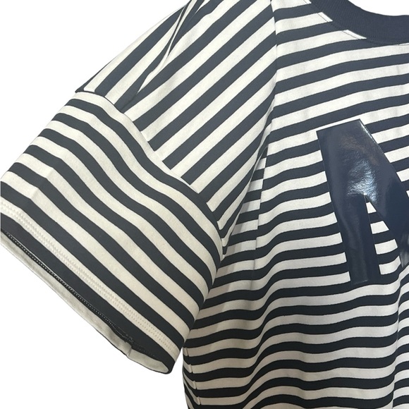 Michael Kors, Size XL, Blue/White, Short Sleeve Top. G13 - Picture 5 of 8